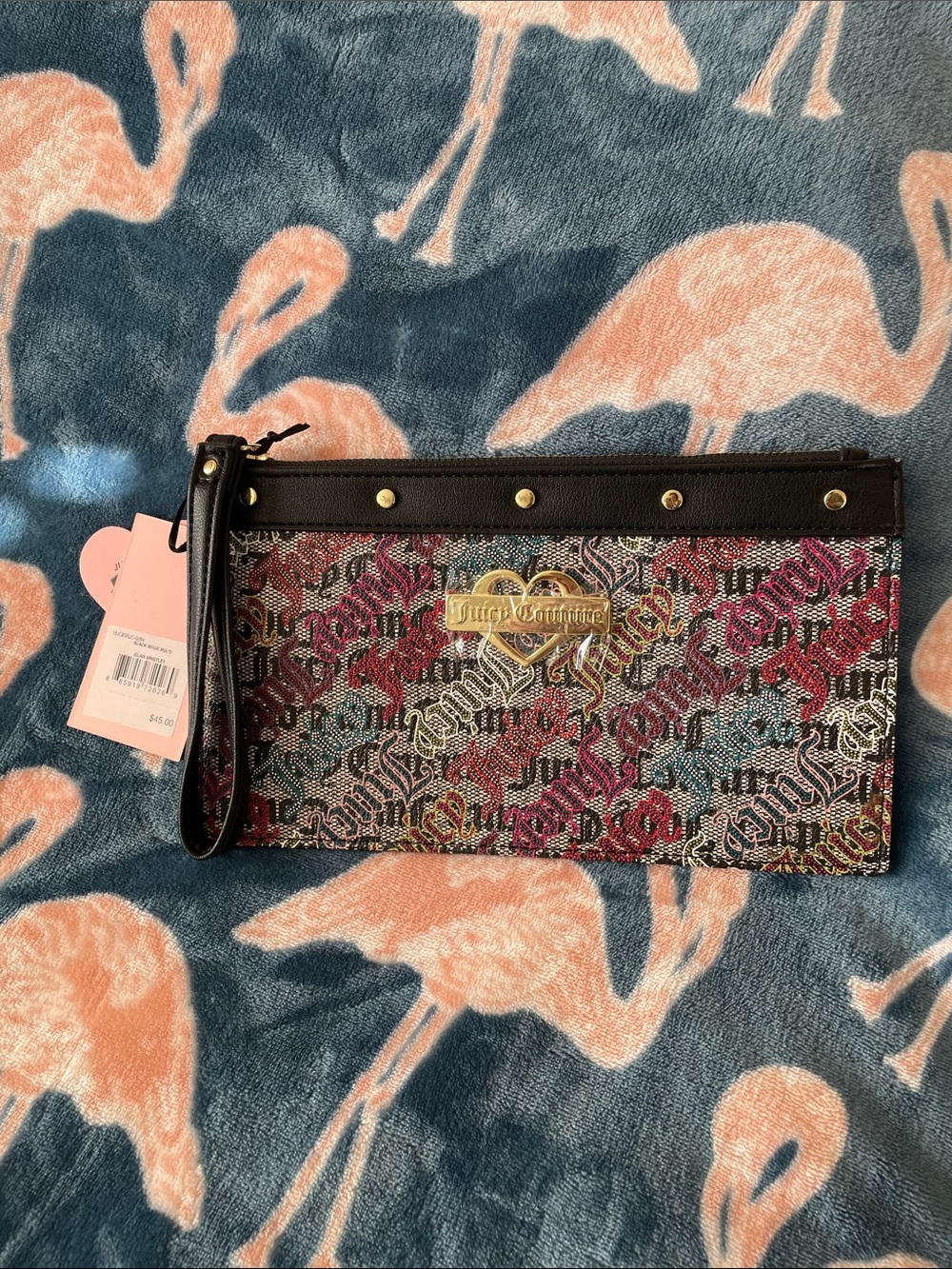 Juicy Couture Glam Wristlet NWT 45.00